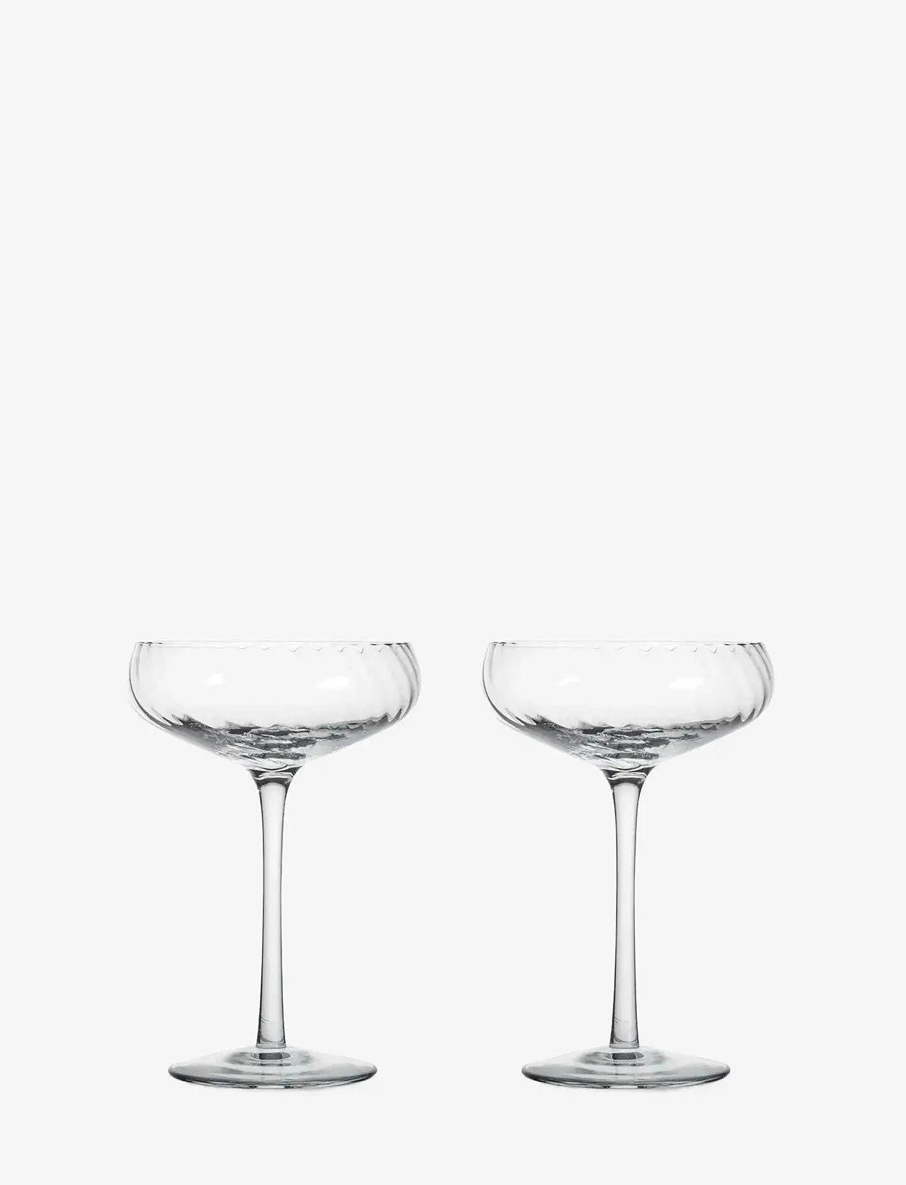 Byon - Champagne saucer Opacity 2pcs/set - sektgläser - clear - 1
