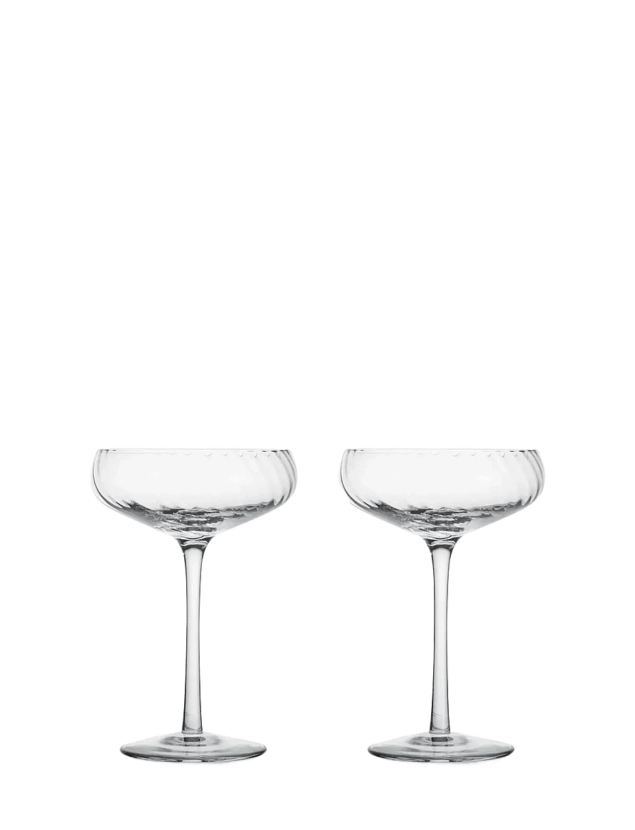 Byon - Champagne saucer Opacity 2pcs/set - nach preis einkaufen - clear - 1