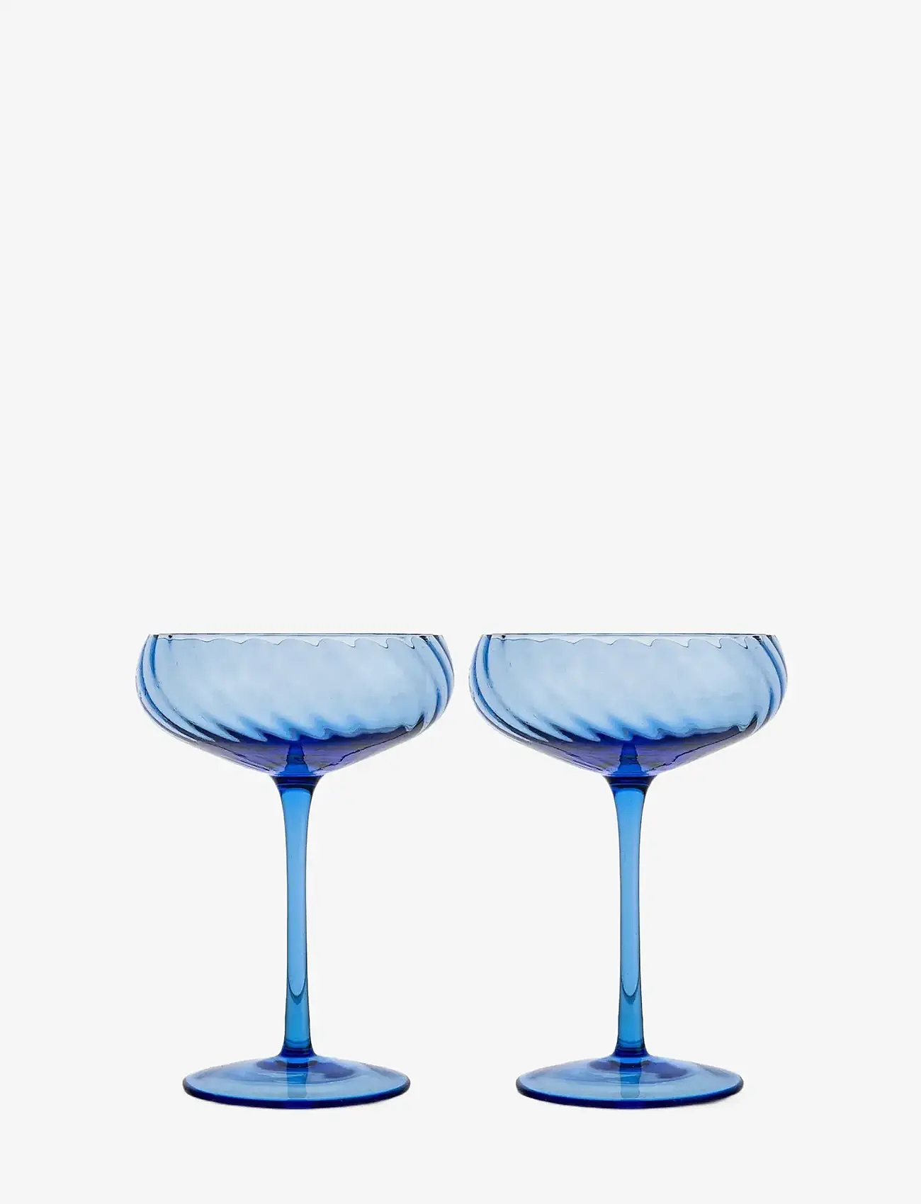 Byon - Champagne saucer Opacity 2pcs/set - nach preis einkaufen - blue - 0
