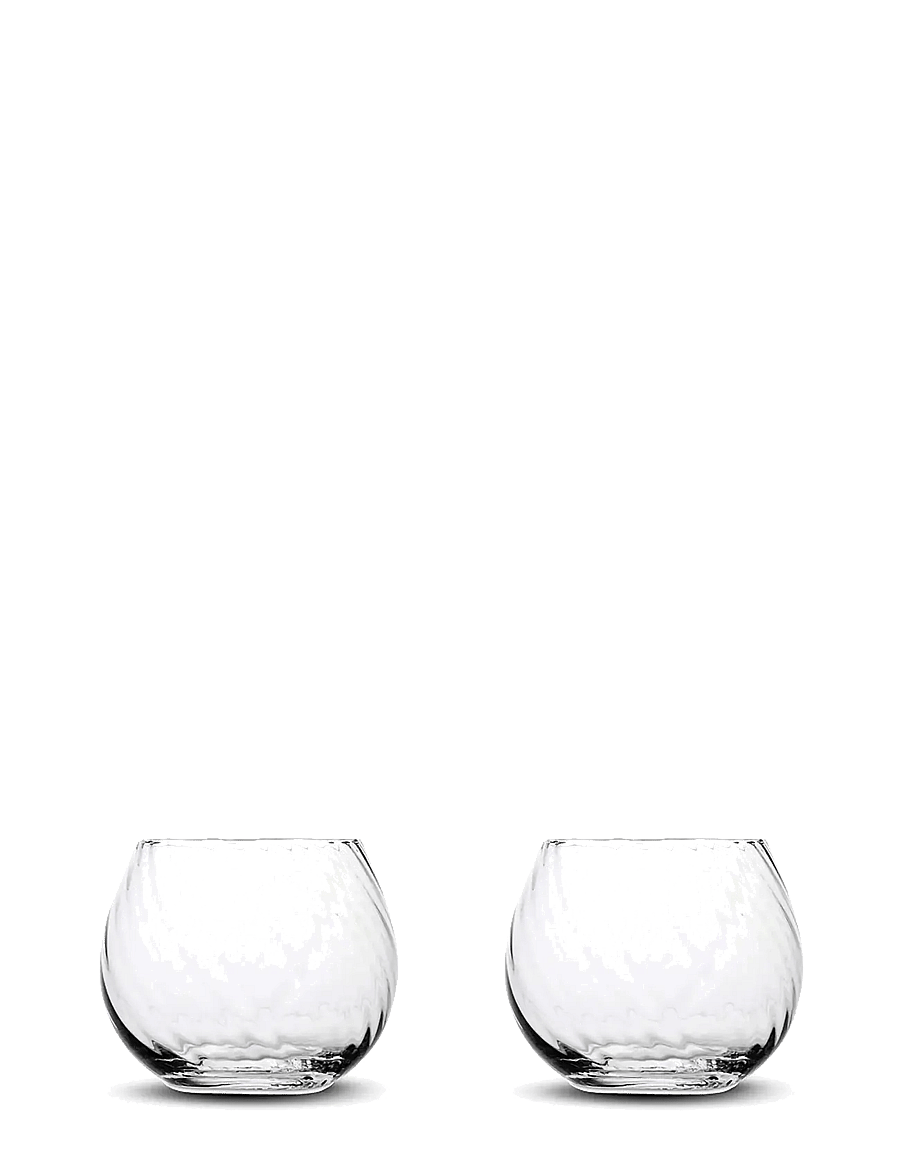 Byon - Water glass Opacity 2pcs/set - cocktail & longdrinkgläser - clear - 1