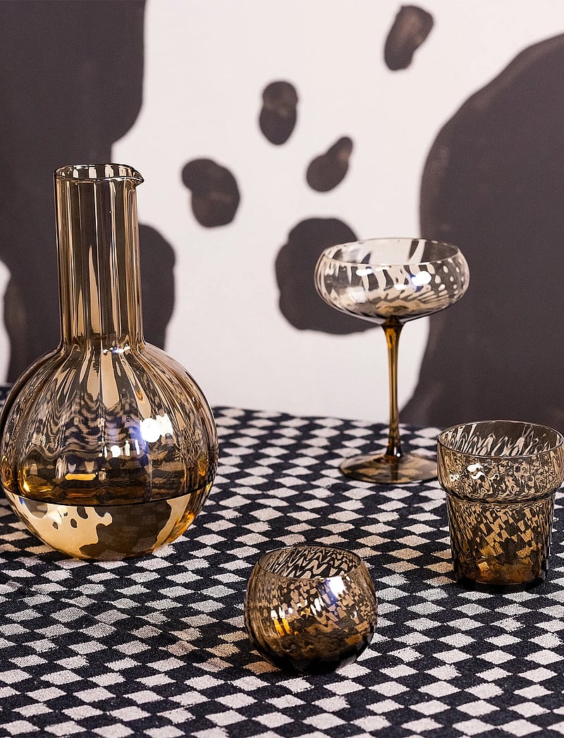 Byon - Water glass Opacity 2pcs/set - kokteili- ja martiiniklaasid - brown - 0