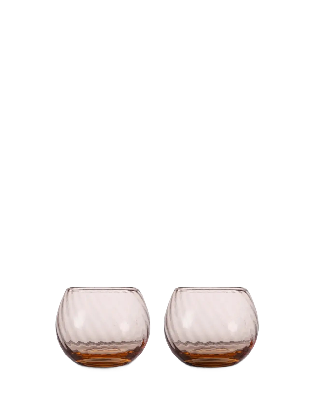 Byon Vandglas Opacity, 2-Pak, Drikkeglas, Pink, Str: ONE SIZE