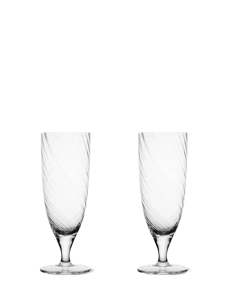 Byon - Drinking glass Opacity 2pcs/set - trinkgläser - clear - 1