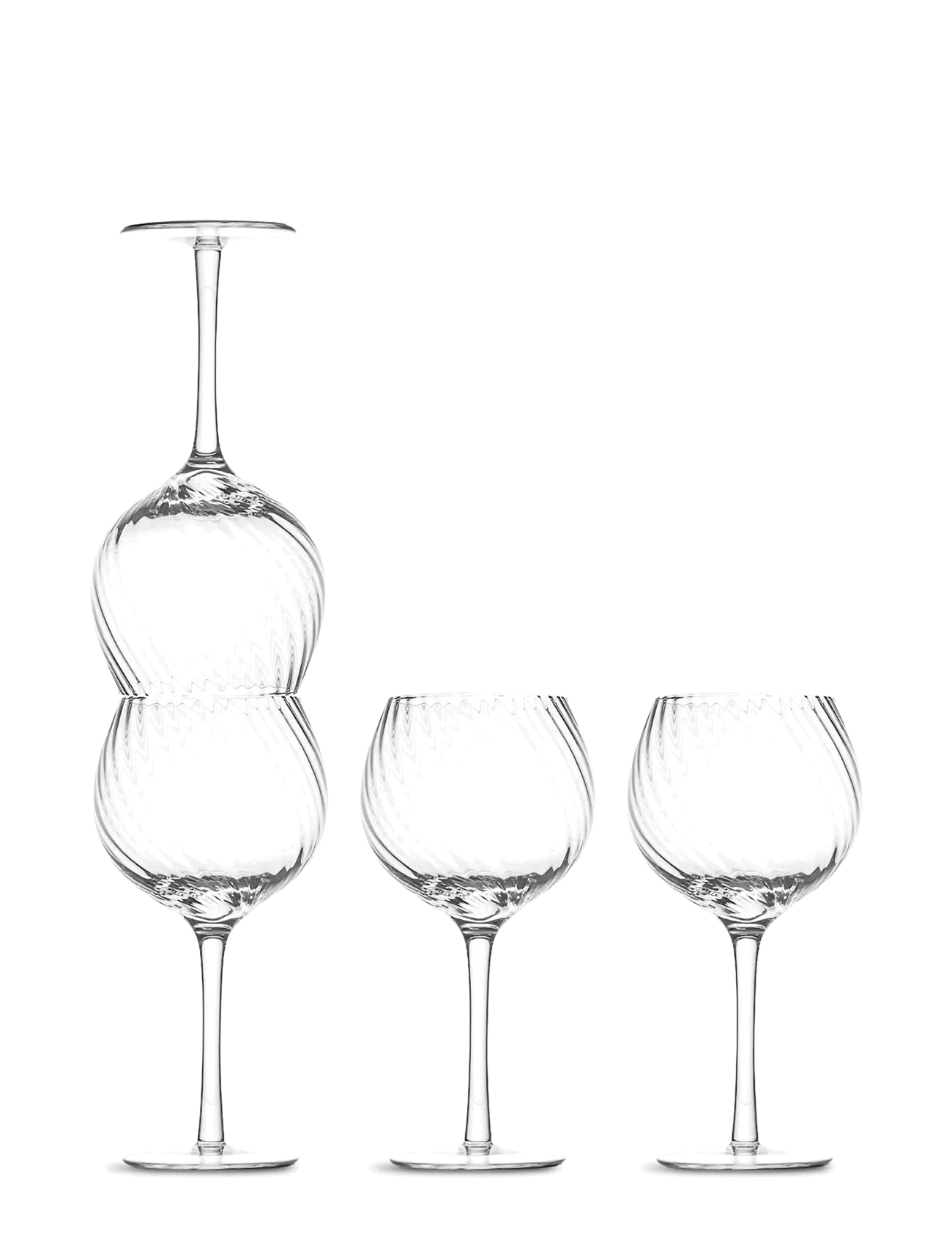 Byon Wine glass Opacity 4pcs/set - Lauanõud - CLEAR / undefined