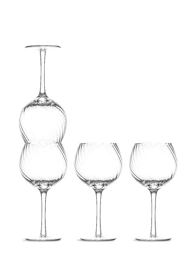 Byon - Wine glass Opacity 4pcs/set - weißweingläser - clear - 1
