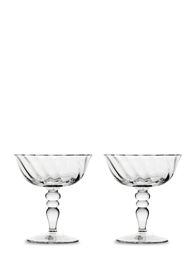 Byon - Italian coupe Opacity 2pcs/set - valge veini pokaalid - clear - 0