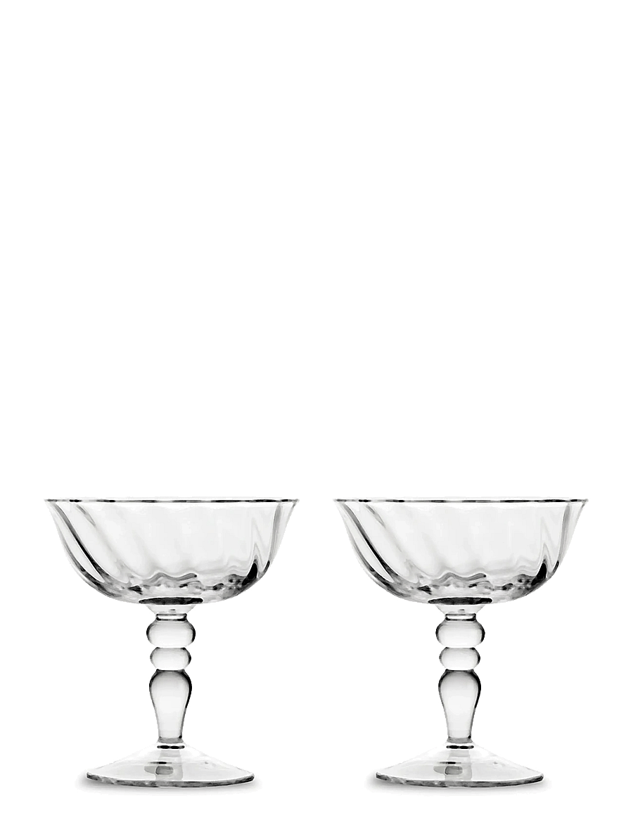 Byon - Italian coupe Opacity 2pcs/set - weißweingläser - clear - 1