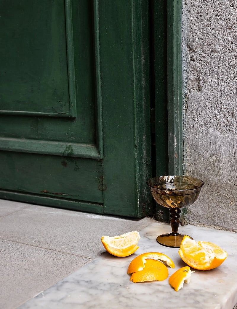 Byon - Italian coupe Opacity 2pcs/set - Šampanjaklaasid - brown - 2