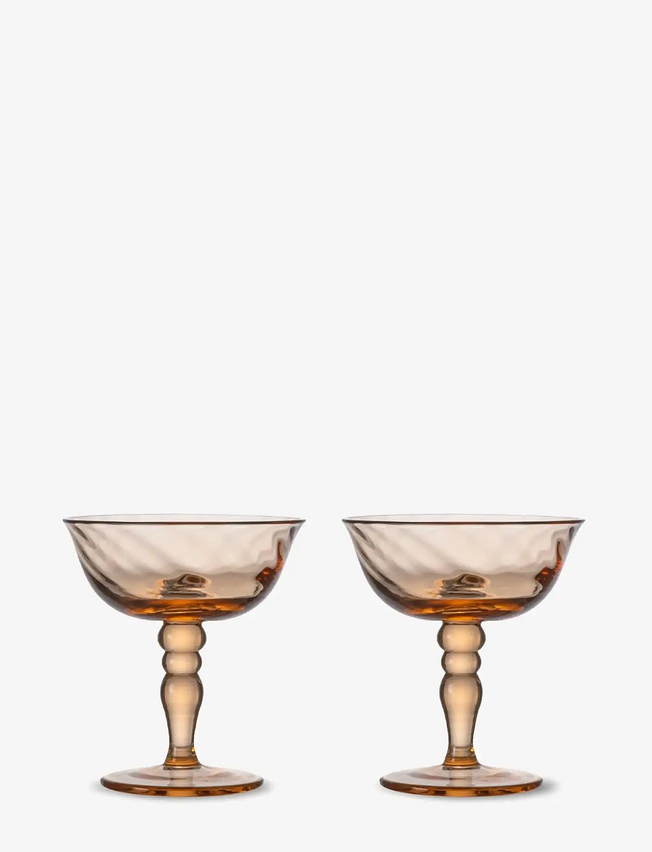 Byon - Italian coupe Opacity 2pcs/set - valge veini pokaalid - peach - 0