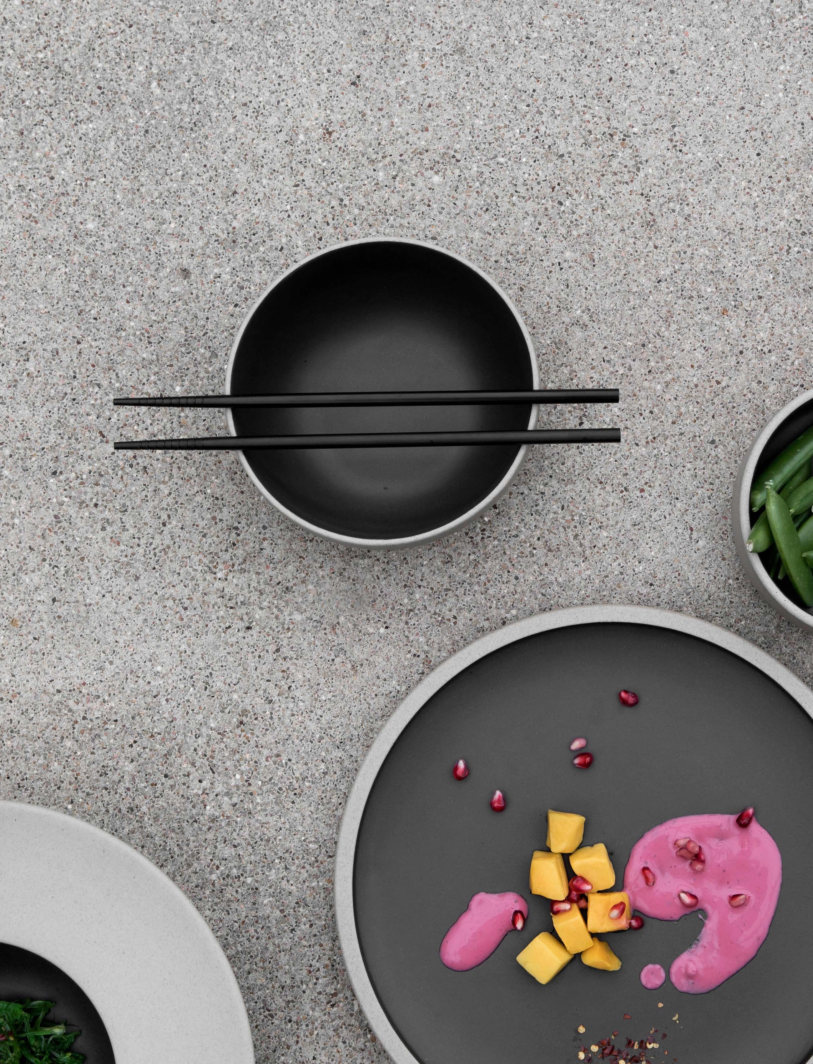 Byon Spisepinde Yaki, L23 cm, Cutlery, Schwarz - Chopsticks, Homeware