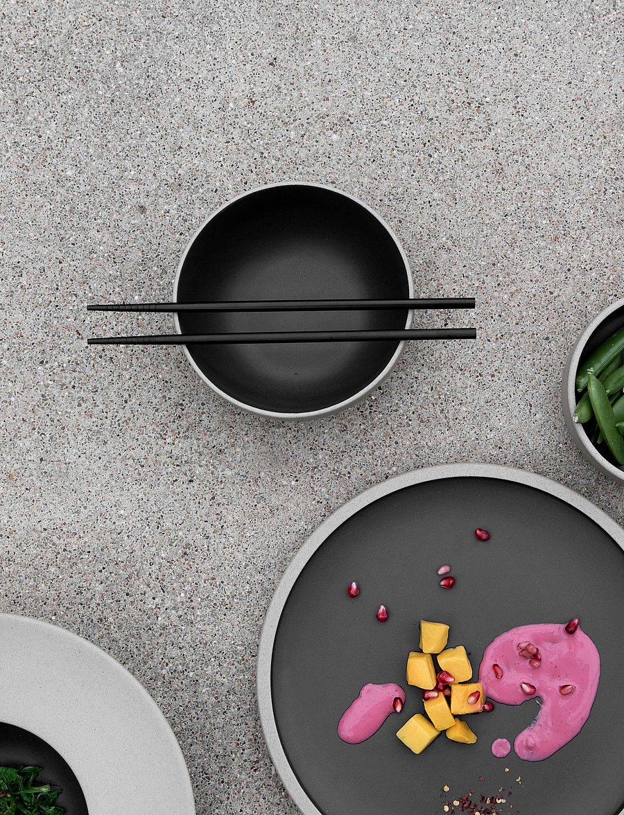 Byon - Chopstick set Yaki - eßstäbchen - black - 0