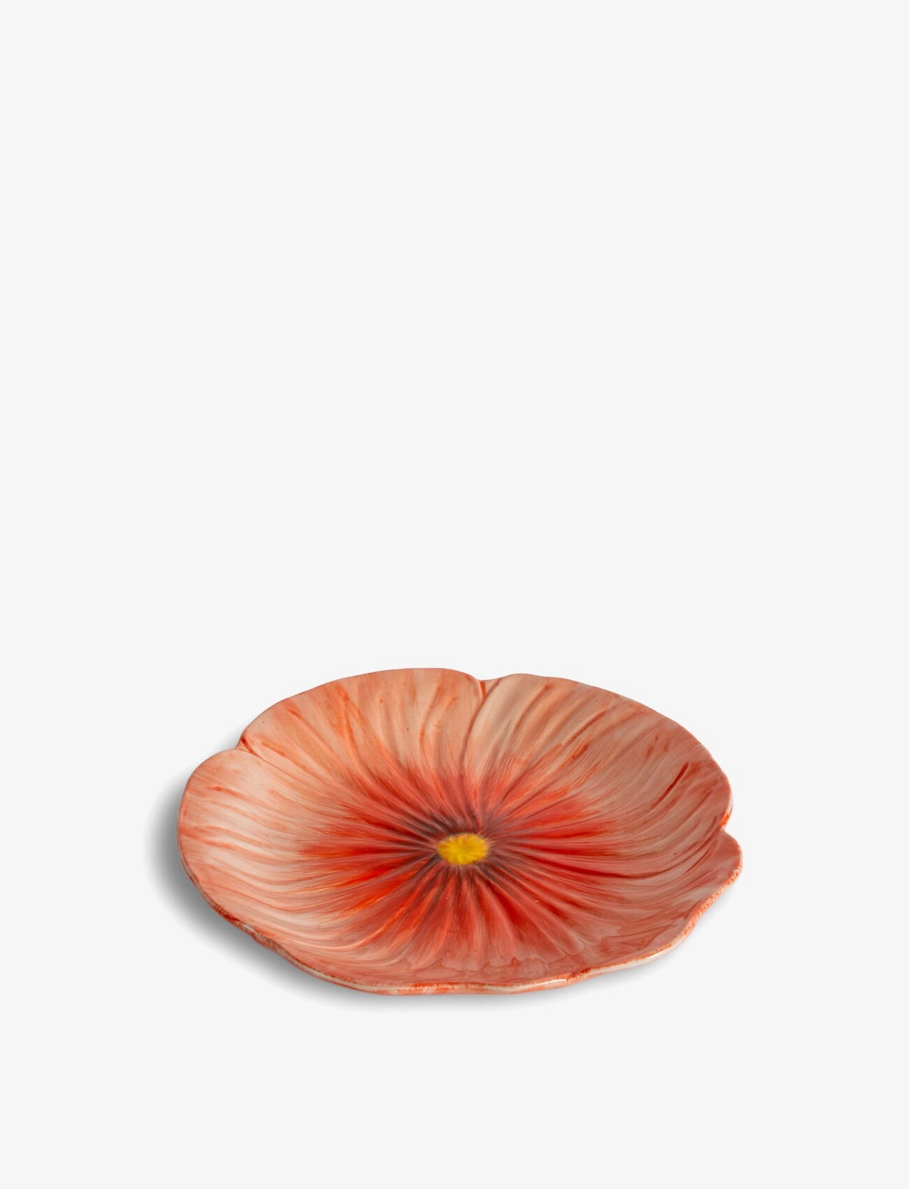 Byon Plate Poppy, Small Plade, Rød, Str: Ø 21 CM