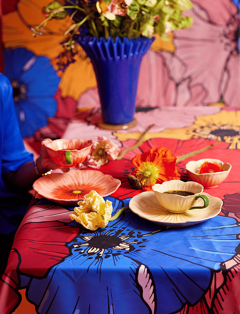 Byon - Plate Poppy - die niedrigsten preise - red - 2