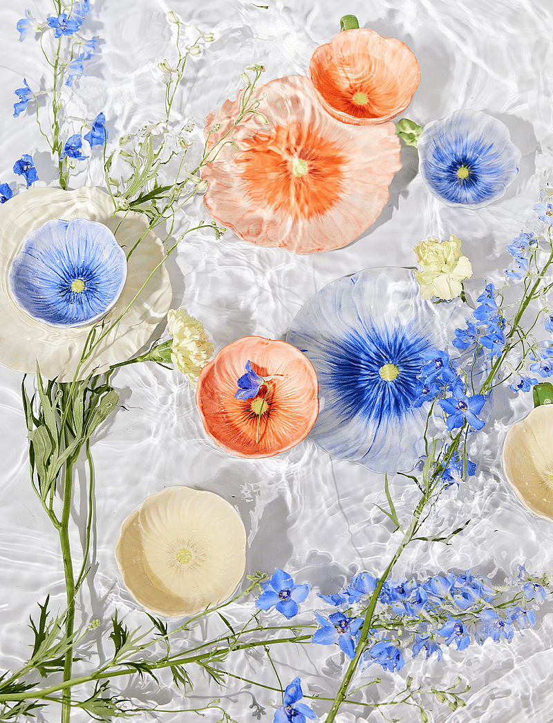 Byon - Plate Poppy - die niedrigsten preise - red - 3