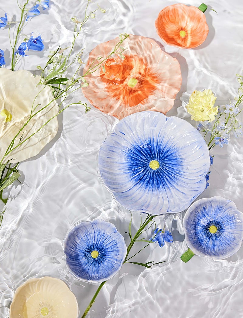 Byon - Plate Poppy - osta hinna alusel - blue - 2