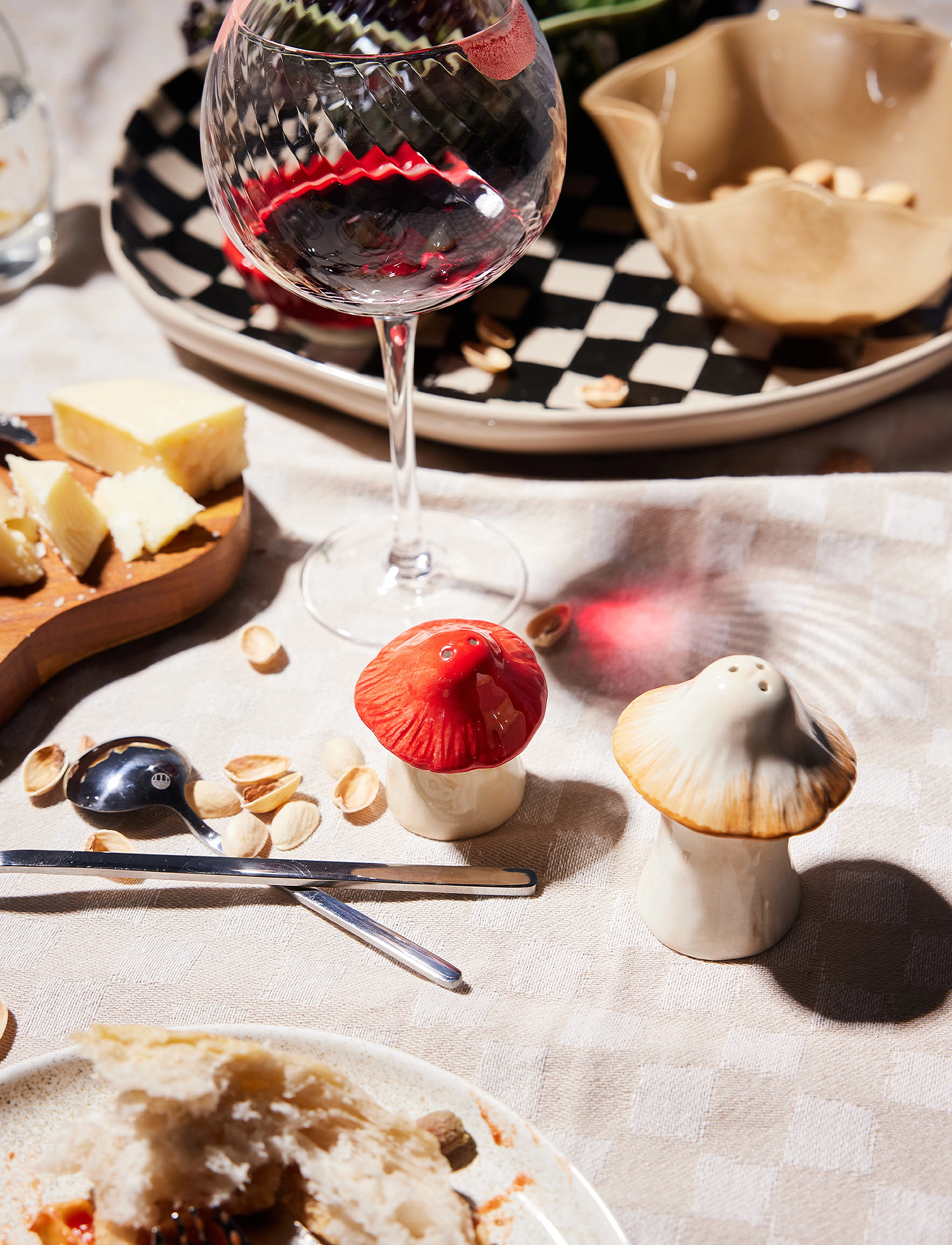 Byon Salt And Pepper Set Mushi, One Size, Grinders, Mehrfarbig/gemustert - & Shakers, Homeware