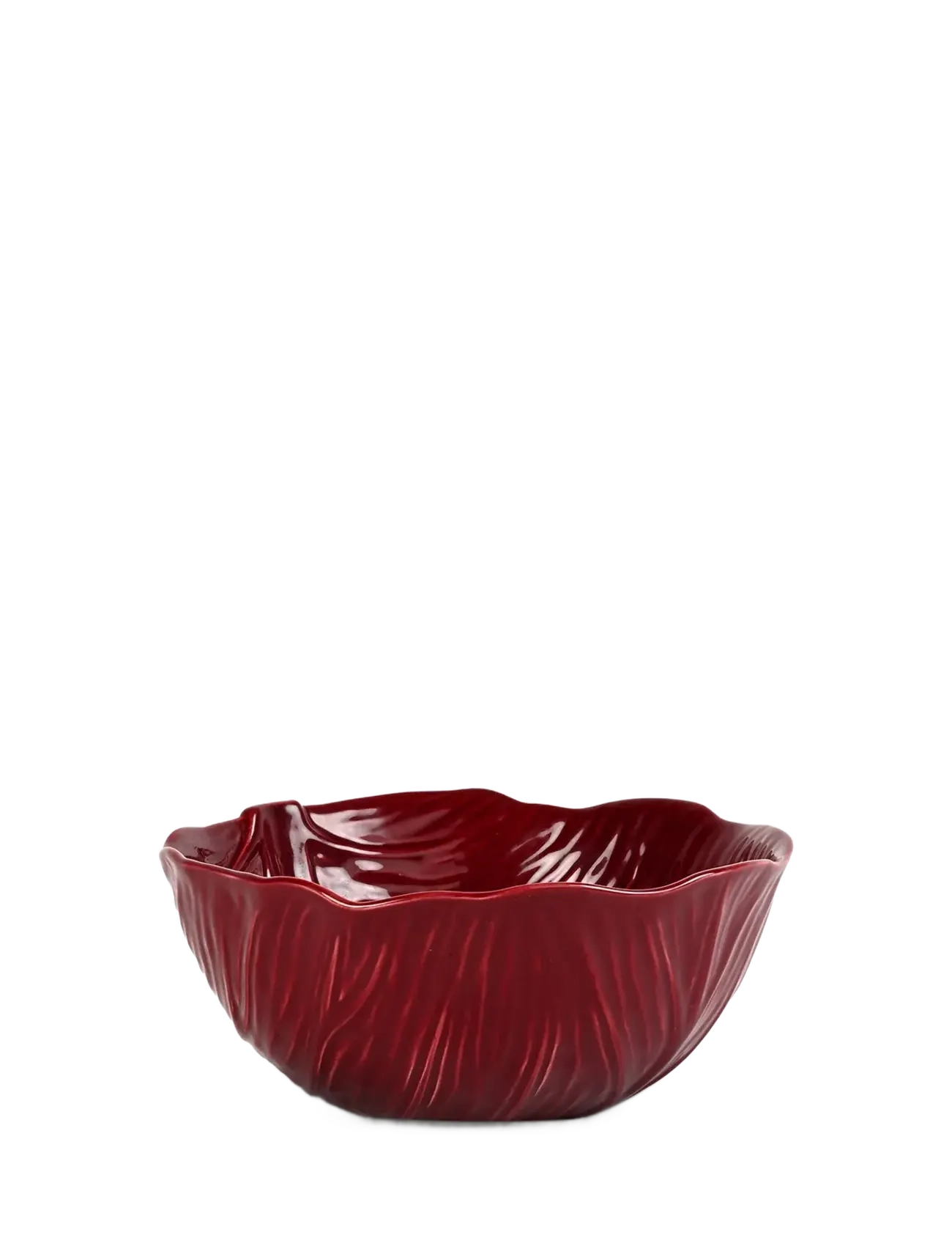 Byon Skål Veggie M - Salladsskålar - BORDEAUX / burgundy