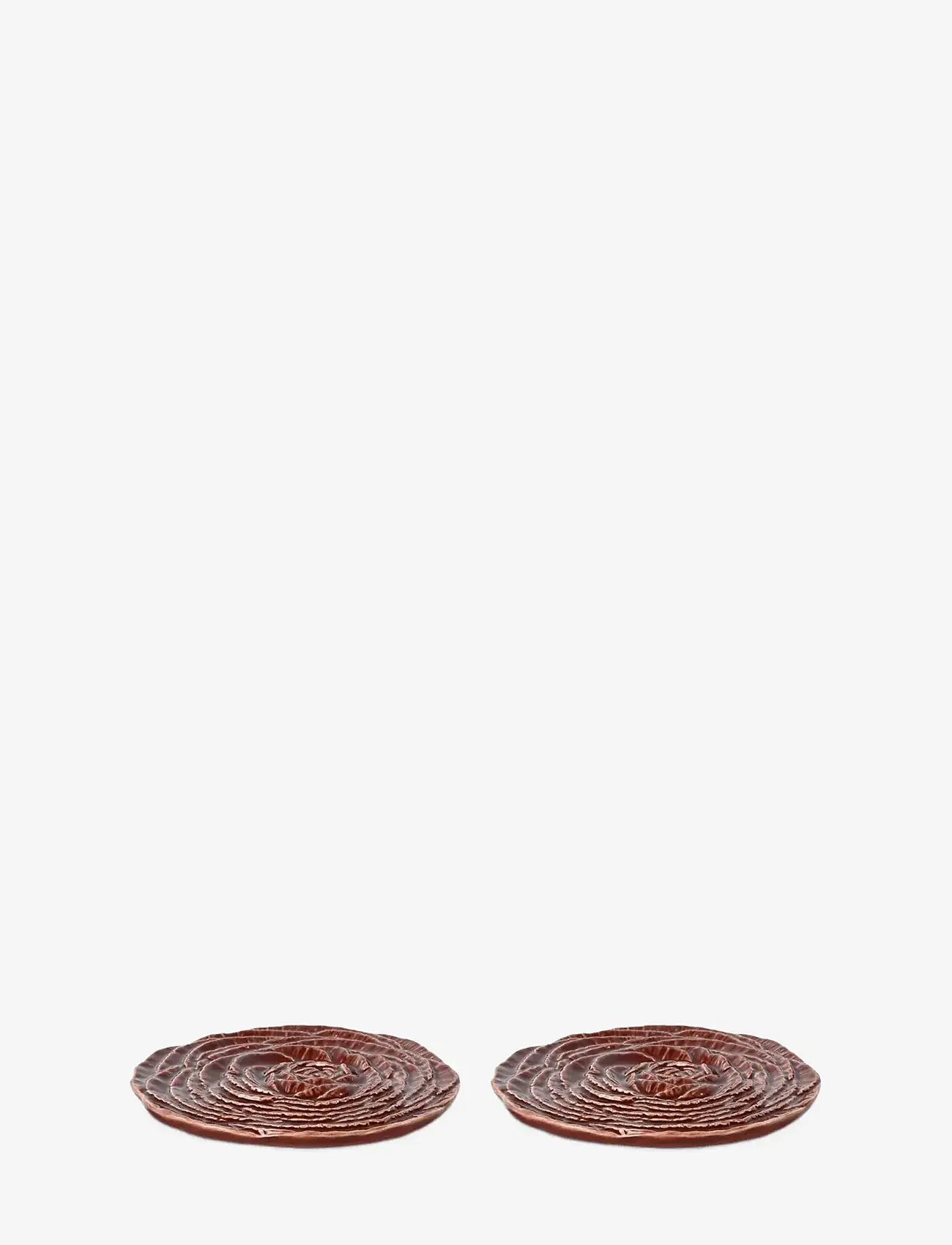 Byon - Coaster Veggie 2pcs/set - glasuntersetzer - bordeaux - 1