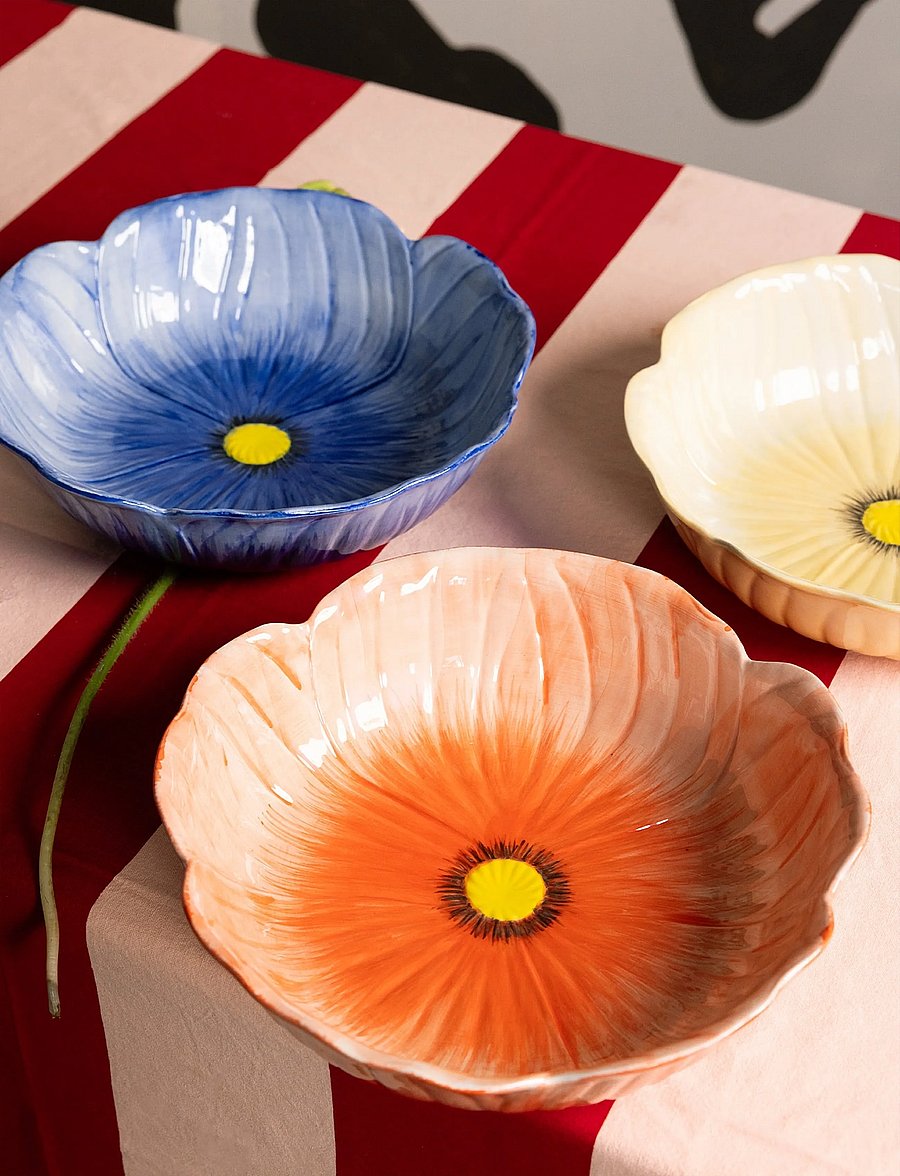 Byon - Bowl Poppy L - dekoschalen - beige - 4