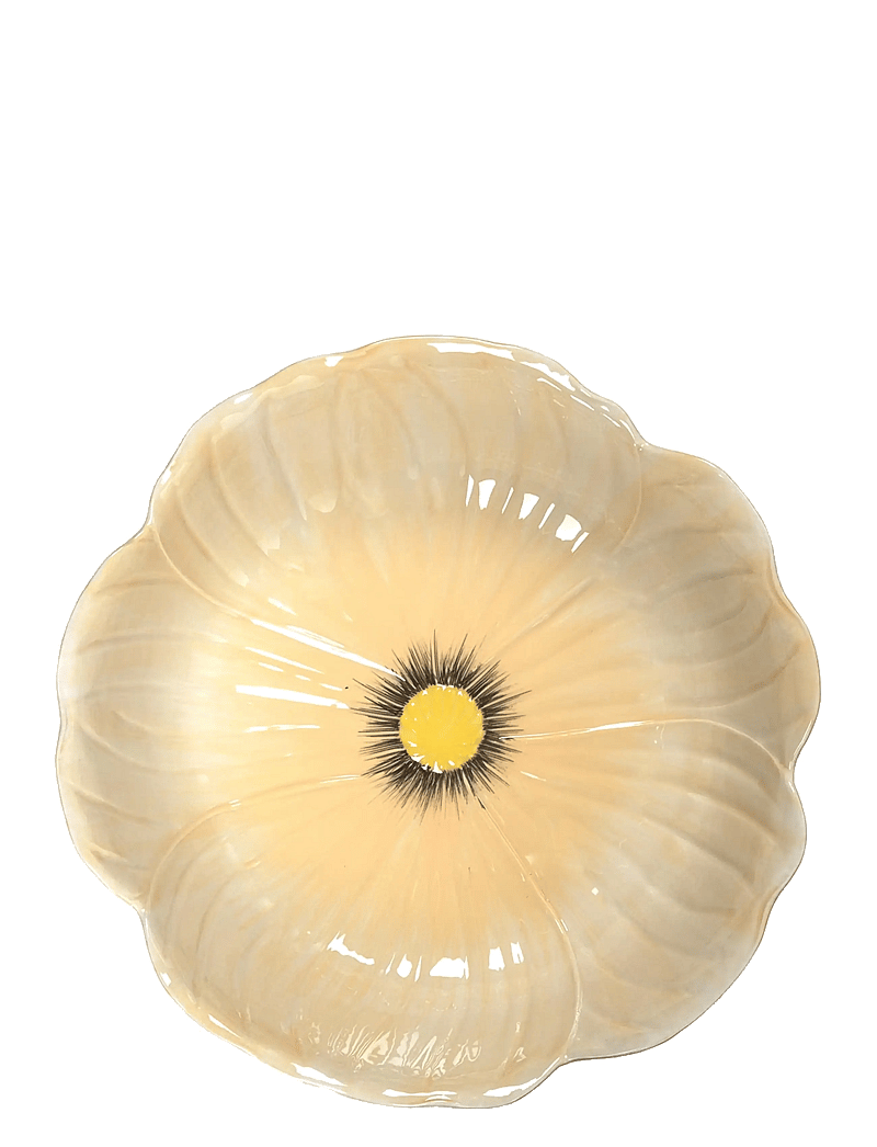 Byon - Bowl Poppy L - dekoratiivsed vaagnad - beige - 3