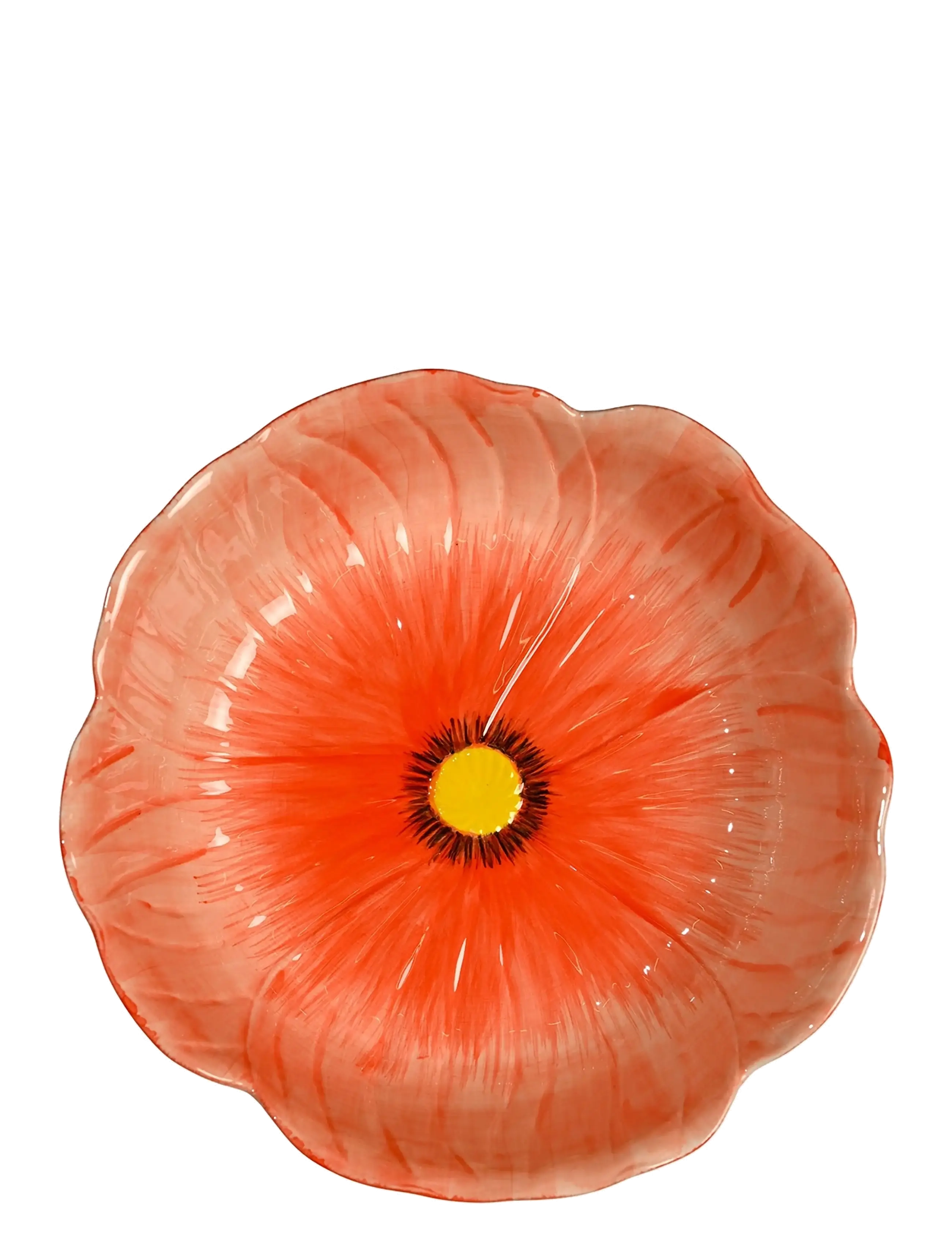 Byon - Bowl Poppy L - servēšanas bļodas - red - 2