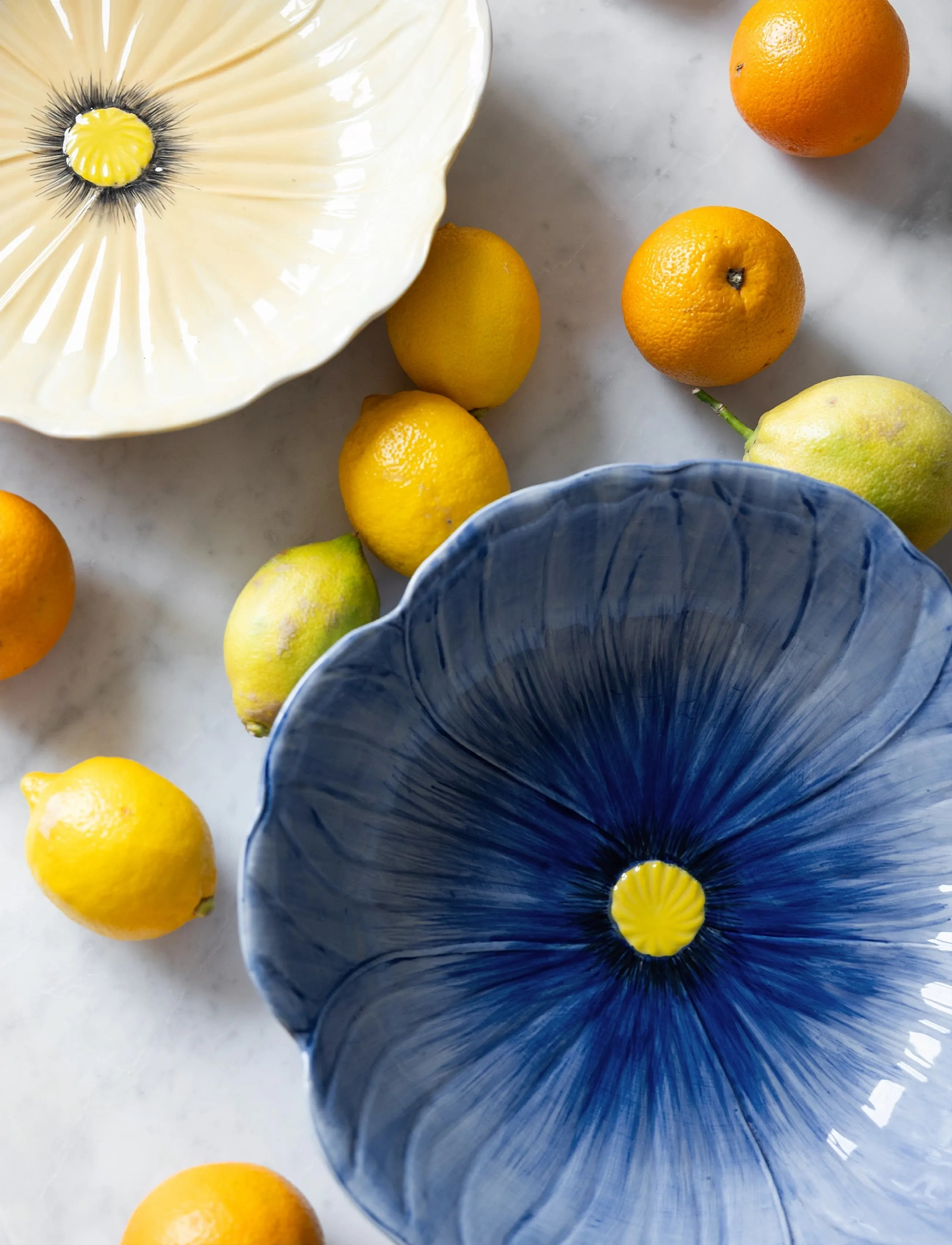 Byon Skål Poppy L, One Size, Bowls & Serving Dishes, Blau - Bowls, Homeware