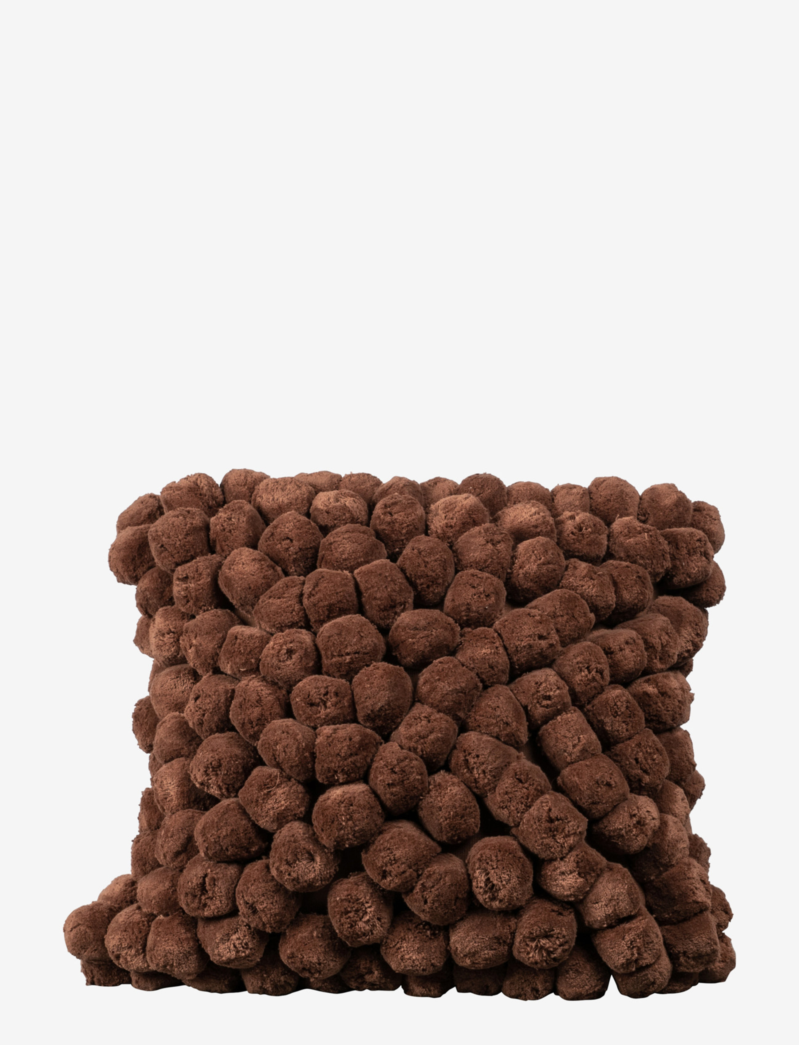 BYON Pillow Pom Pom Braun - 45X45CM - Unisex