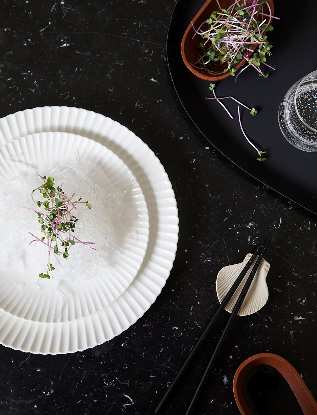 Byon - Small plate Frances - white - 2