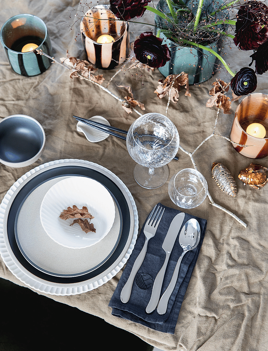 Byon - Small plate Fumiko - madalaimad hinnad - beige/ black - 3