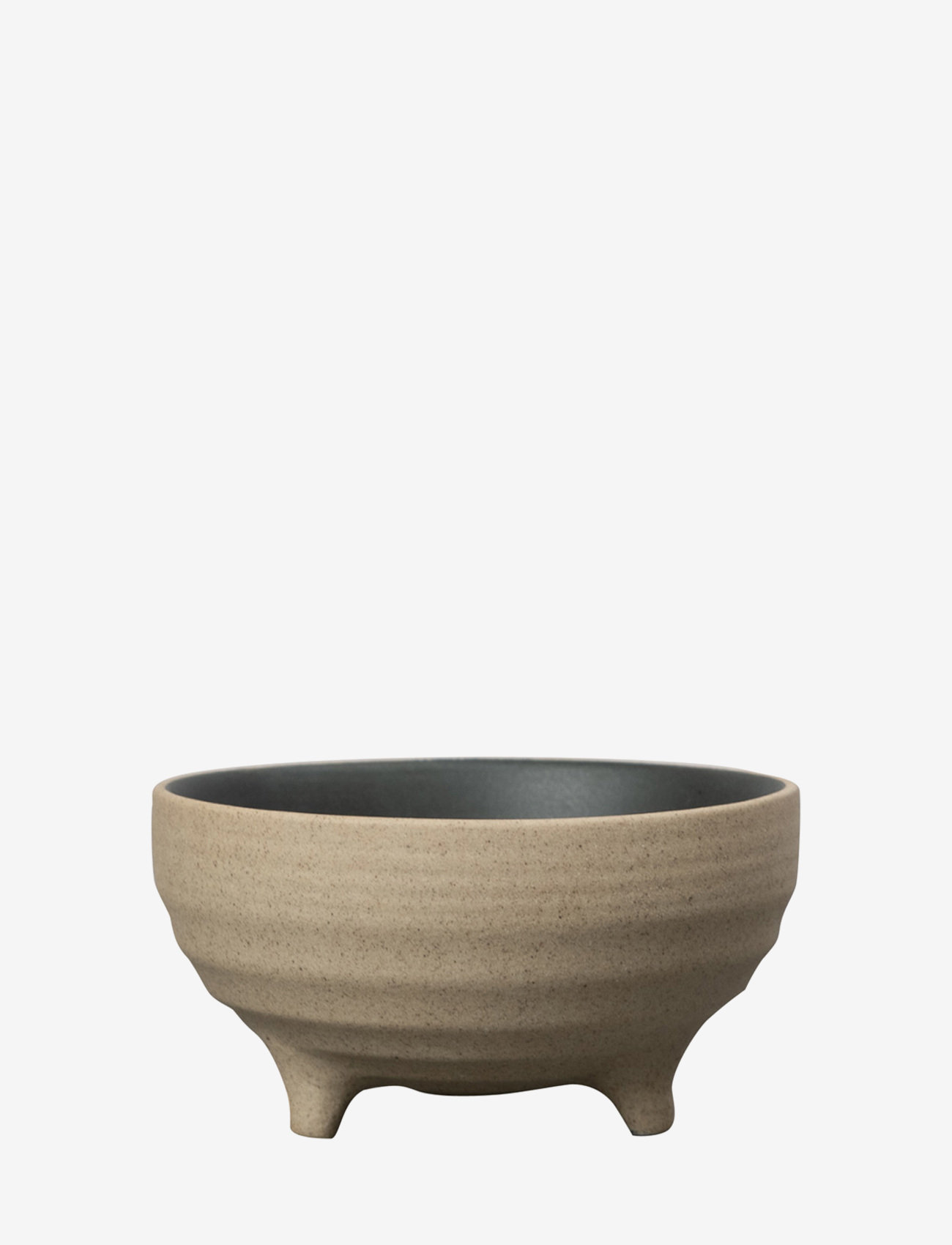 Byon - Three feet bowl Fumiko - laveste priser - beige/black - 0