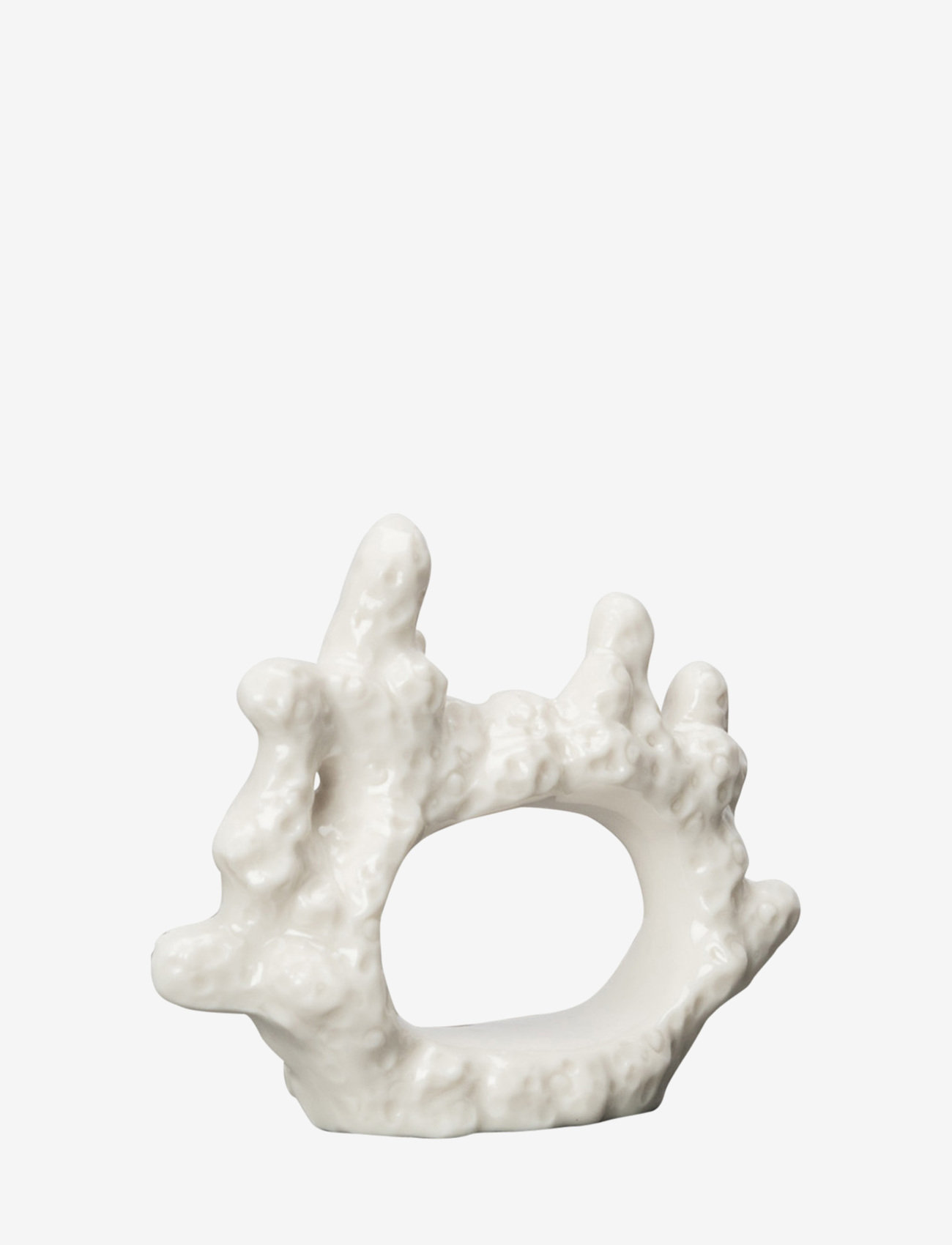 Byon - Napkin ring Coral - laveste priser - white - 0