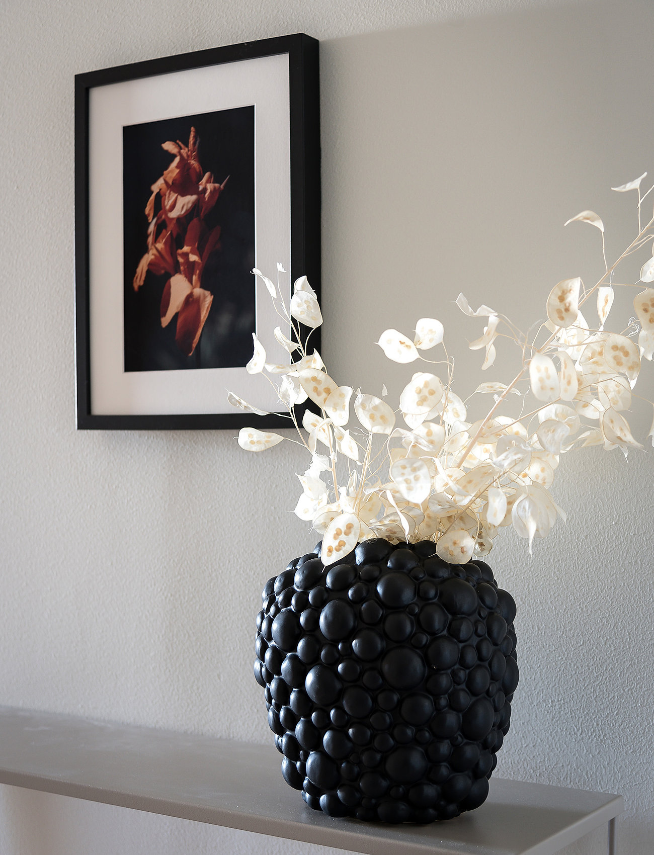 Byon Vase Celeste, H26 cm, Decoration, Schwarz - Vases, Homeware