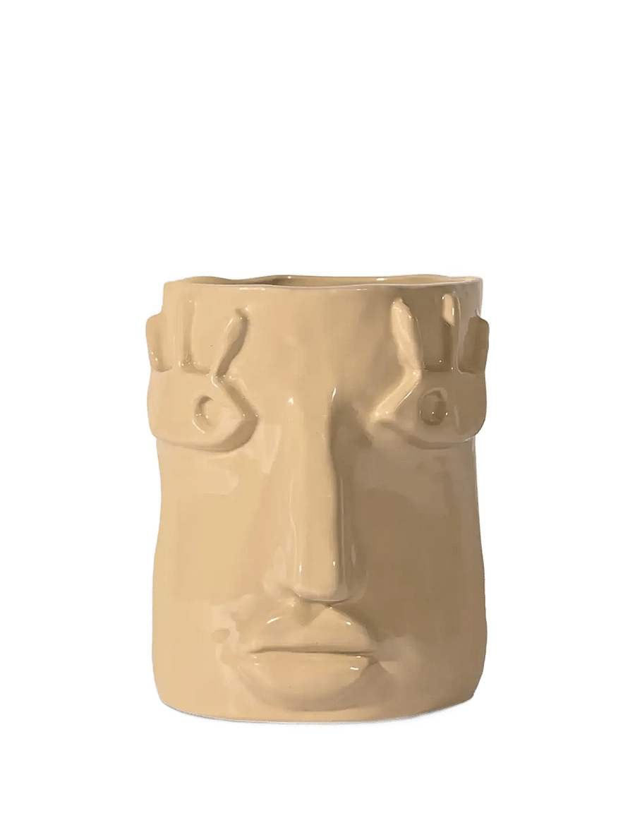 Byon - Pot Facy S - blumentöpfe - beige - 1