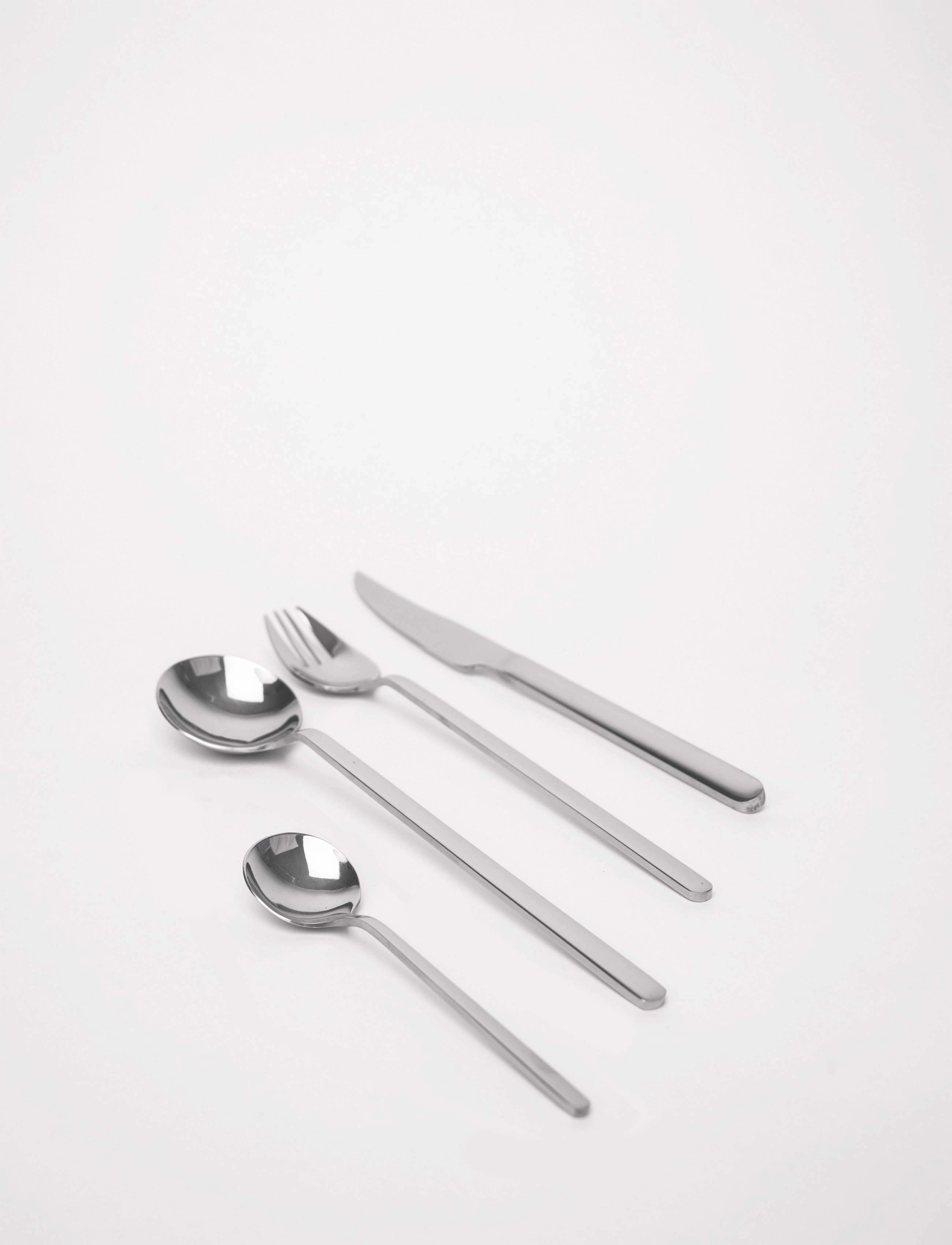 Byon Cutlery Frank 16 Pcs, One Size, Cutlery, Silber - Set, Homeware
