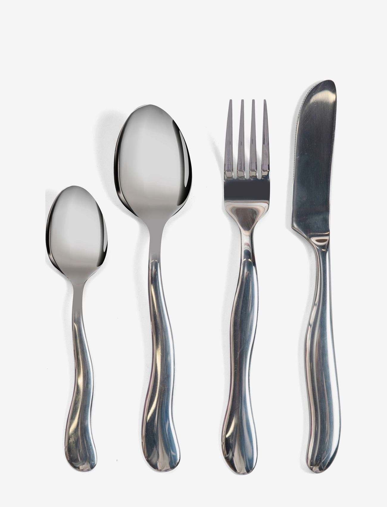 Byon Cutlery Waverly 16 pcs/set - Bestecksets - SILVER / silver