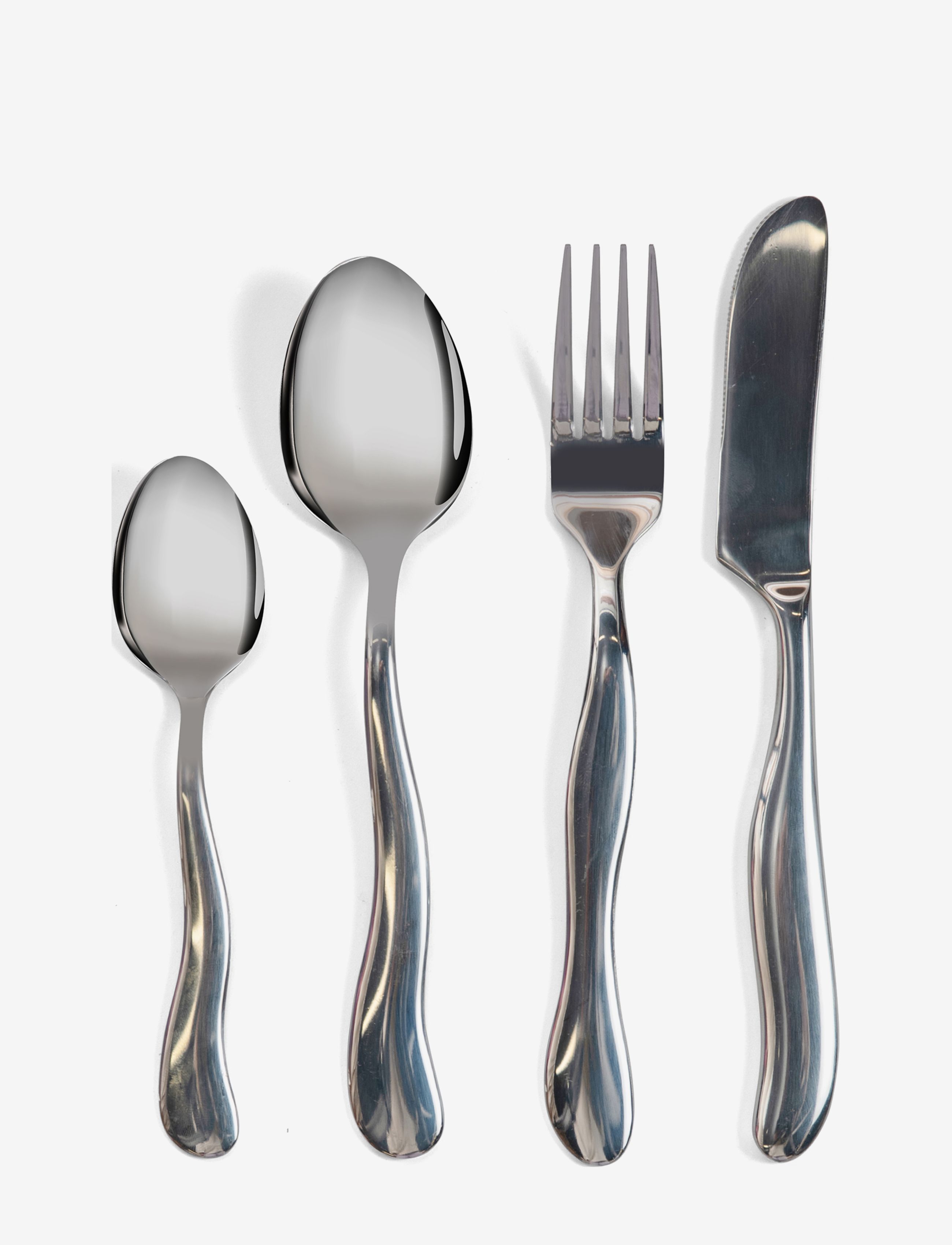 Byon Cutlery Waverly 16 pcs/set - Cutlery & Flatware - SILVER / silver