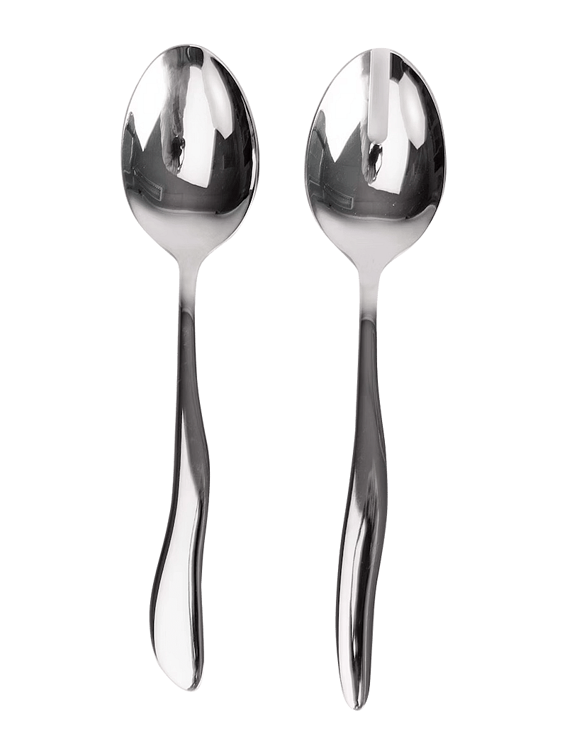 Byon - Salad Server set Waverly - laveste priser - silver - 0