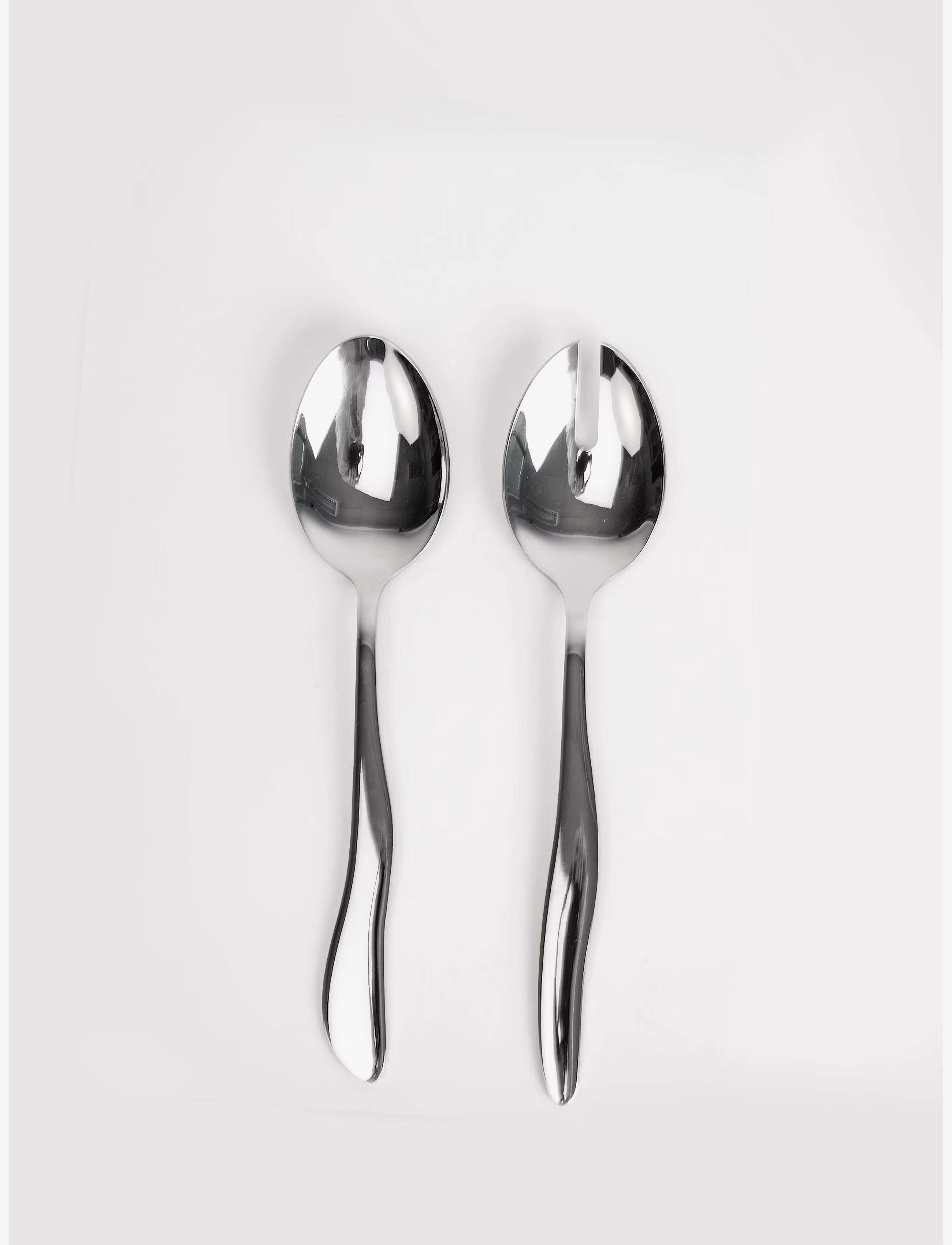 Byon - Salad Server set Waverly - die niedrigsten preise - silver - 1