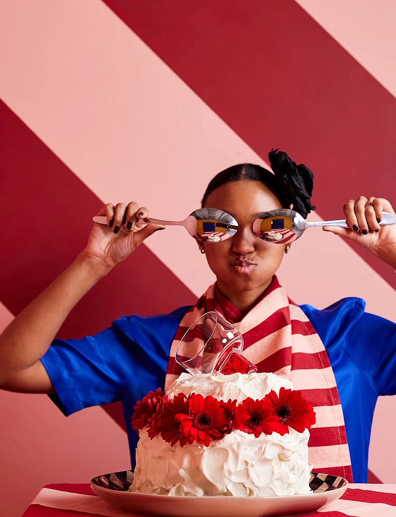 Byon - Salad Server set Waverly - laveste priser - silver - 3