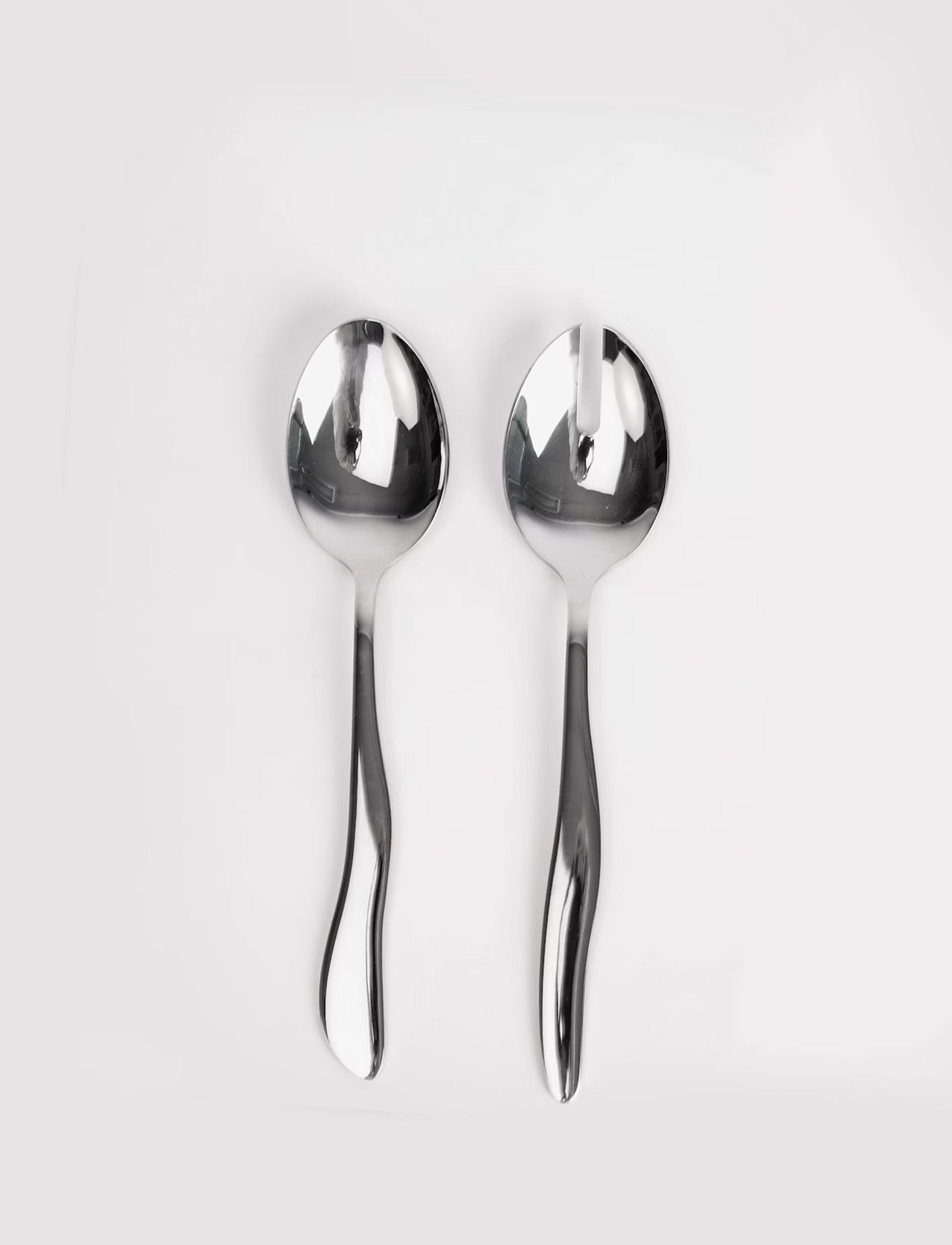 Byon - Salad Server set Waverly - laveste priser - silver - 2