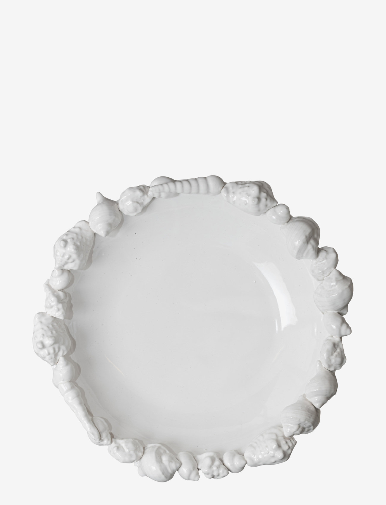 Byon - Plate Shell - tarjoiluastiat & -lautaset - white - 0