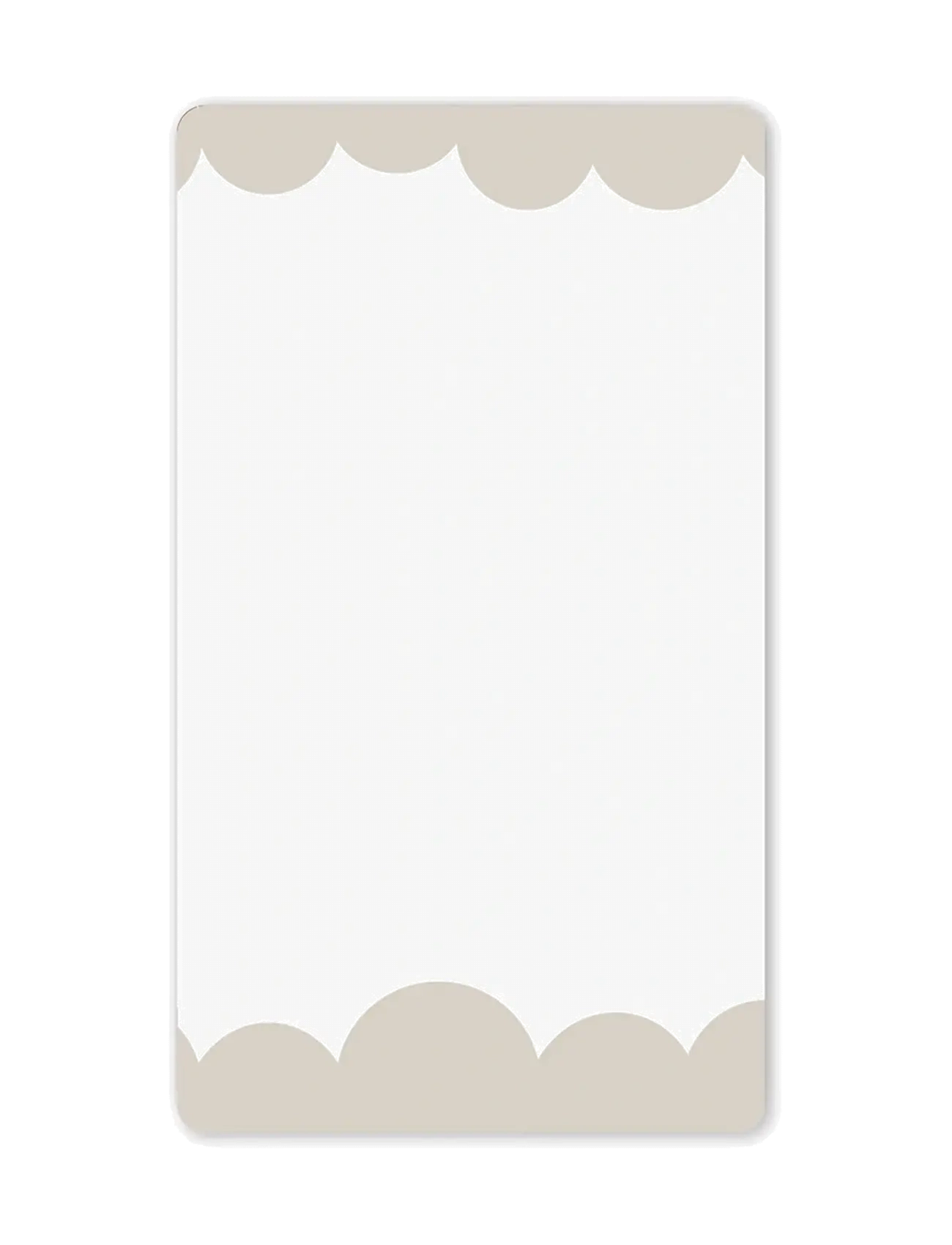 Byon Mirror Bubbly S - Byon - BEIGE / white