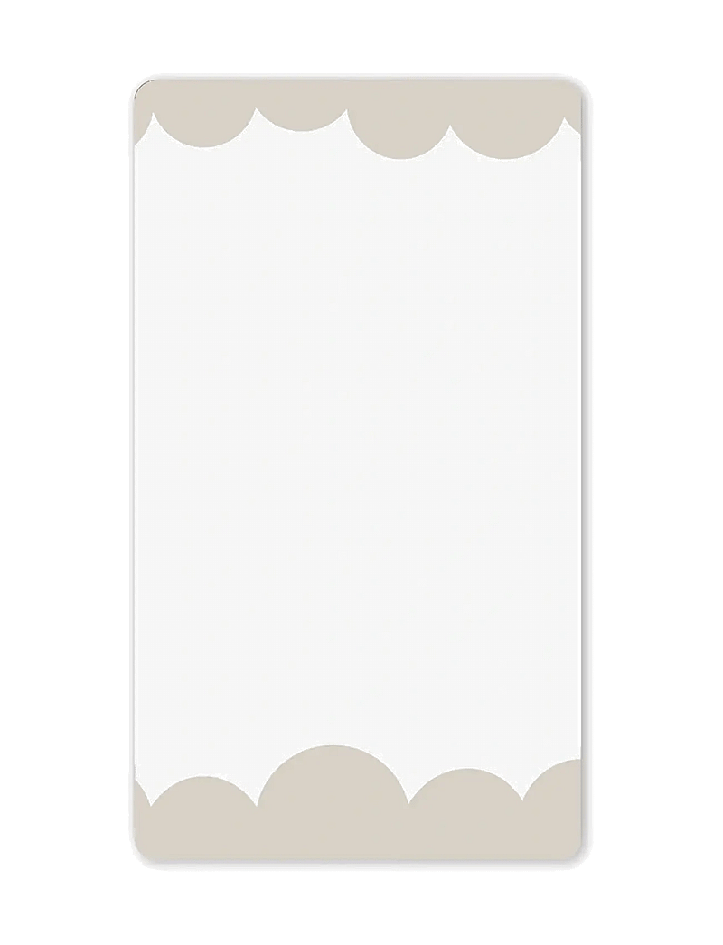 Byon - Mirror Bubbly S - gulvspejle - beige - 0
