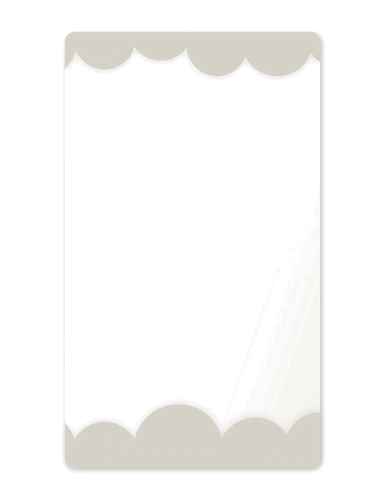 Byon Spegel Bubbly L - Inredning - BEIGE / white