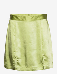 bzr - Satina Molanna skirt - short skirts - acid lime - 0