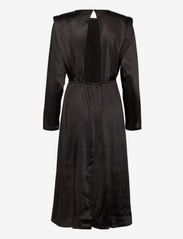 bzr - Satina Esma dress - midiklänningar - black - 1