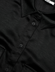 bzr - Satina Utilla shirt - långärmade skjortor - black - 2