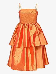 bzr - Tafetta Dream dress - festkläder till outletpriser - orange flame - 1