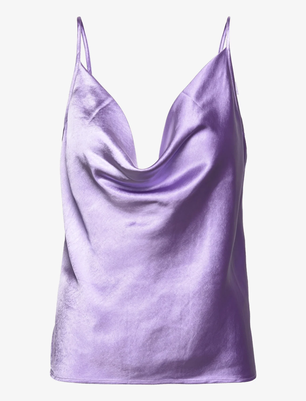 bzr - Satina Lumen top - sleeveless blouses - lavender - 0