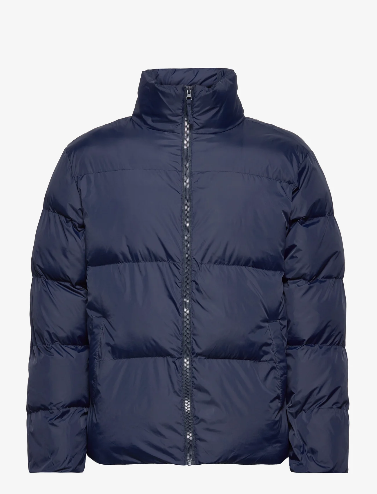bzr - Buff Puffer Jacket - winter jackets - dark navy - 0